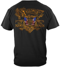 Load image into Gallery viewer, 2nd Amendment Gold Vintage Premium T-Shirt