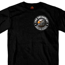 Load image into Gallery viewer, 2nd Amendment Original Homeland Security Down Flag Biker T-Shirt