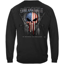 Load image into Gallery viewer, 2nd Amendment Skull Of Freedom T-Shirt