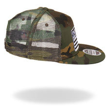 Load image into Gallery viewer, 2nd Amendment Snap Back Camo Mesh Cap