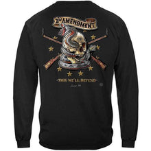 Load image into Gallery viewer, 2nd Amendment Tattoo This We'll Defend Premium Long Sleeve