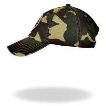 Load image into Gallery viewer, 2nd Amendment Washed Camo Ball Cap