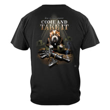 Load image into Gallery viewer, Come and Take it Pit Bull 2nd Amendment T-shirt