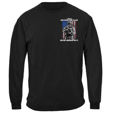 Load image into Gallery viewer, American Flag Defend Or Be Buried Or Be Buried In It Premium Hoodie