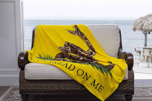 Load image into Gallery viewer, Don't Tread On Me Premium Blanket 50'x60'