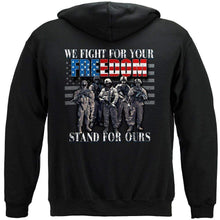 Load image into Gallery viewer, I Stand For The Flag Fight For Our Freedom Premium Men's T-Shirt