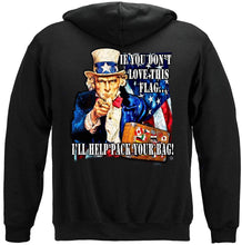 Load image into Gallery viewer, Uncle Sam Pack Your Bags Flag Design Premium T-Shirt