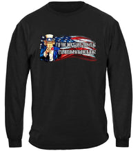 Load image into Gallery viewer, Uncle Sam Pack Your Bags Flag Design Premium Hoodie