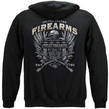 Load image into Gallery viewer, United States Fire Arms Silver Foil Premium Long Sleeve