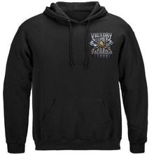 Load image into Gallery viewer, Victory Or Valhalla American Flag Freedom Come and Take it Premium Hoodie