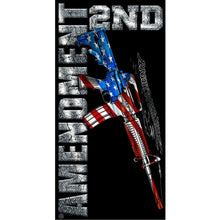 Load image into Gallery viewer, AR15 2nd Amendment Blanket-Military Republic