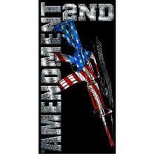 Load image into Gallery viewer, AR15 2nd Amendment Towel-Military Republic