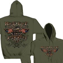 Load image into Gallery viewer, Hick Life 2nd Amendment T-Shirt-Military Republic