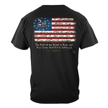 Load image into Gallery viewer, The Right of the People 2nd Amendment Patriotic T-shirt
