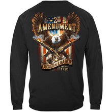 Load image into Gallery viewer, 2nd Amendment Attack Eagle With Double AR15 Premium Men&#39;s Long Sleeve
