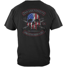 Load image into Gallery viewer, 2nd Amendment Brotherhood Biker Skull and Flag Premium Long Sleeve
