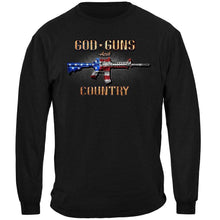 Load image into Gallery viewer, 2nd Amendment God, Guns &amp; Country Premium Men&#39;s Long Sleeve
