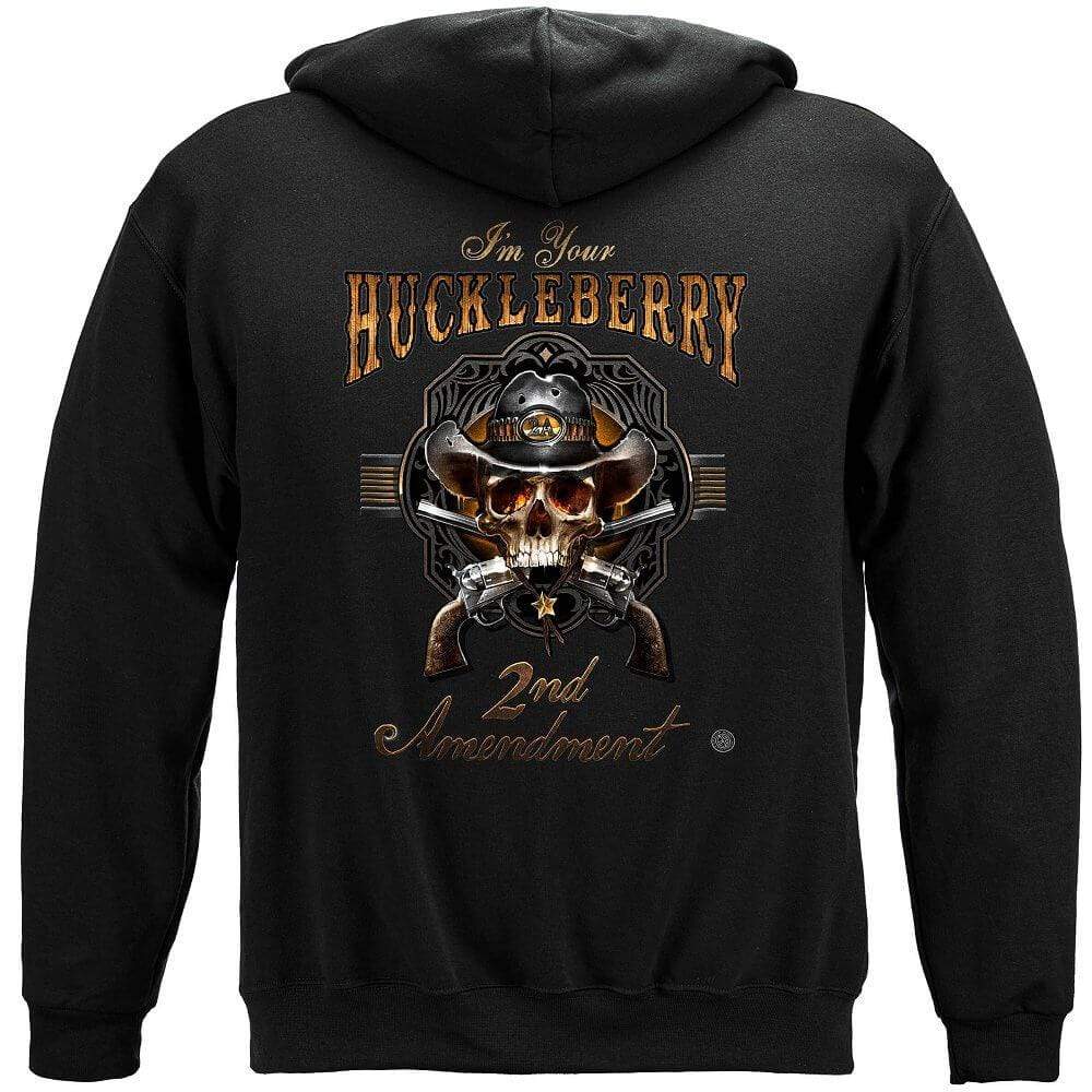 2nd Amendment I Am Your Huckleberry Premium Hoodie