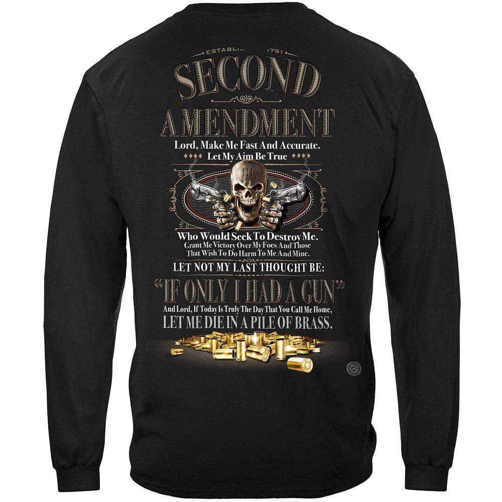 2nd Amendment If Only I Had a Gun Premium Long Sleeve