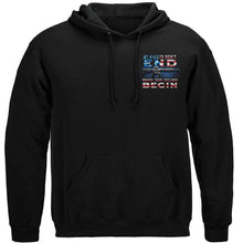 Load image into Gallery viewer, 2nd Amendment My Rights Don&#39;t end Premium Hoodie
