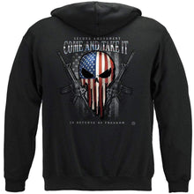 Load image into Gallery viewer, 2nd Amendment Skull Of Freedom Hoodie
