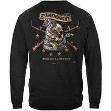 Load image into Gallery viewer, 2nd Amendment Tattoo This We&#39;ll Defend Premium Long Sleeve
