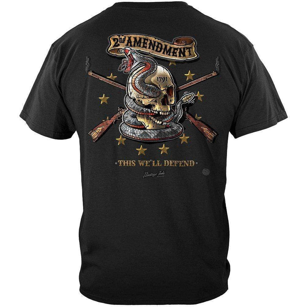2nd Amendment Tattoo This We'll Defend Premium T-Shirt