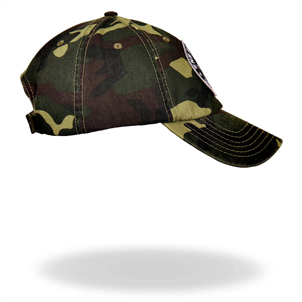 2nd Amendment Washed Camo Ball Cap– MilitaryBlade