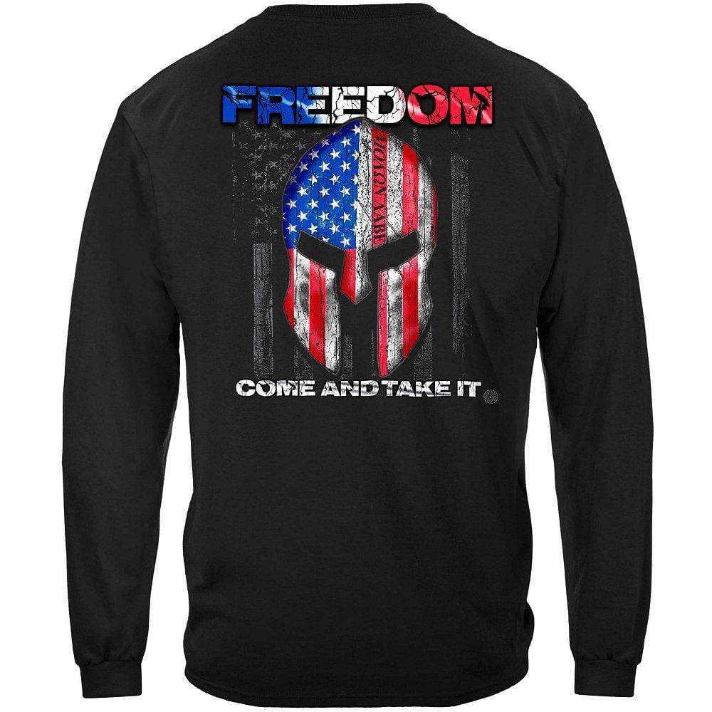 American Flag Freedom Come and Take it Premium Long Sleeve