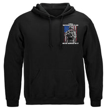 Load image into Gallery viewer, American Flag Defend Or Be Buried Or Be Buried In It Premium Hoodie
