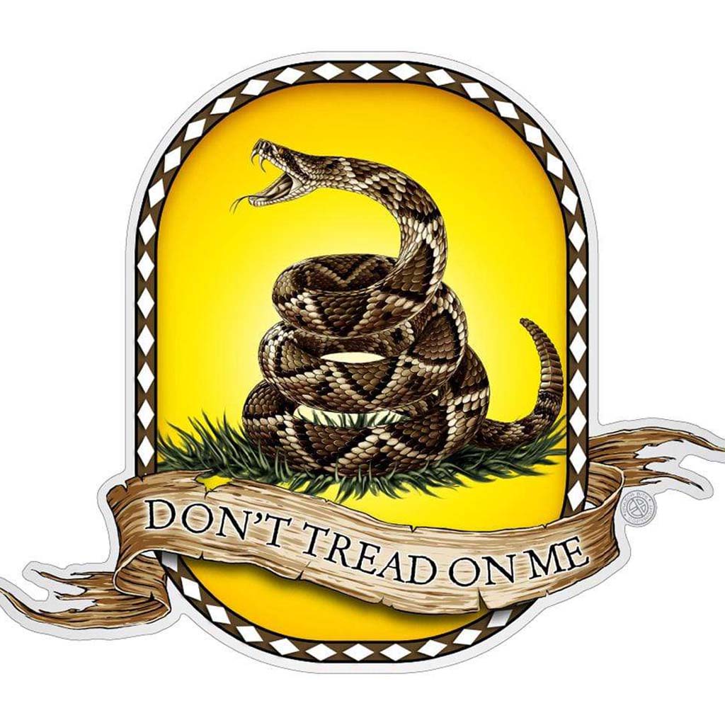 Don't Tread On Me Premium Reflective Decal