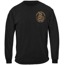 Load image into Gallery viewer, Don&#39;t Tread On Me Stone Gold Premium T-Shirt
