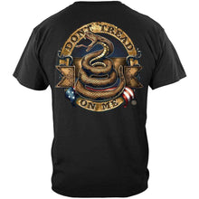 Load image into Gallery viewer, Don&#39;t Tread On Me Stone Gold Premium T-Shirt
