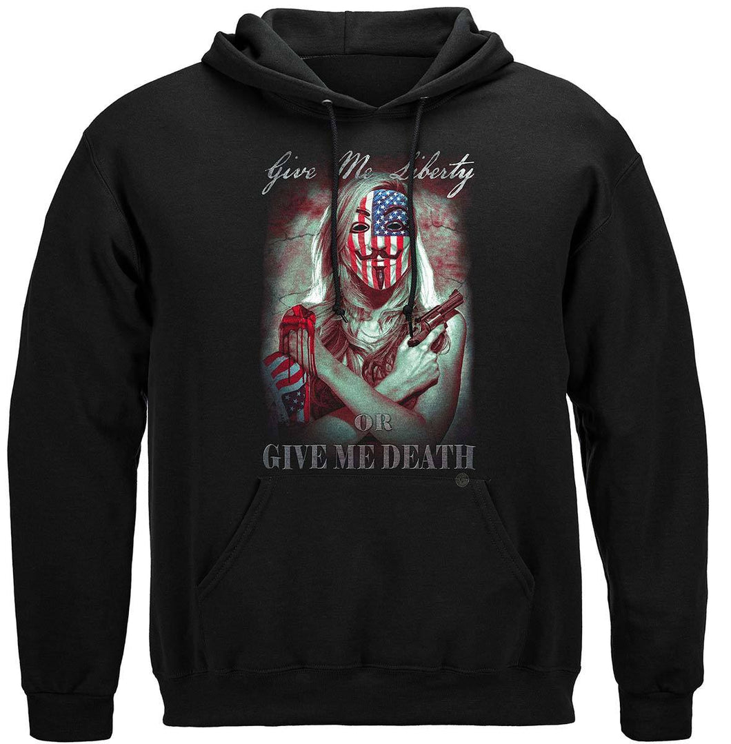 Give Me Liberty Or Give Me Death Premium Hoodie