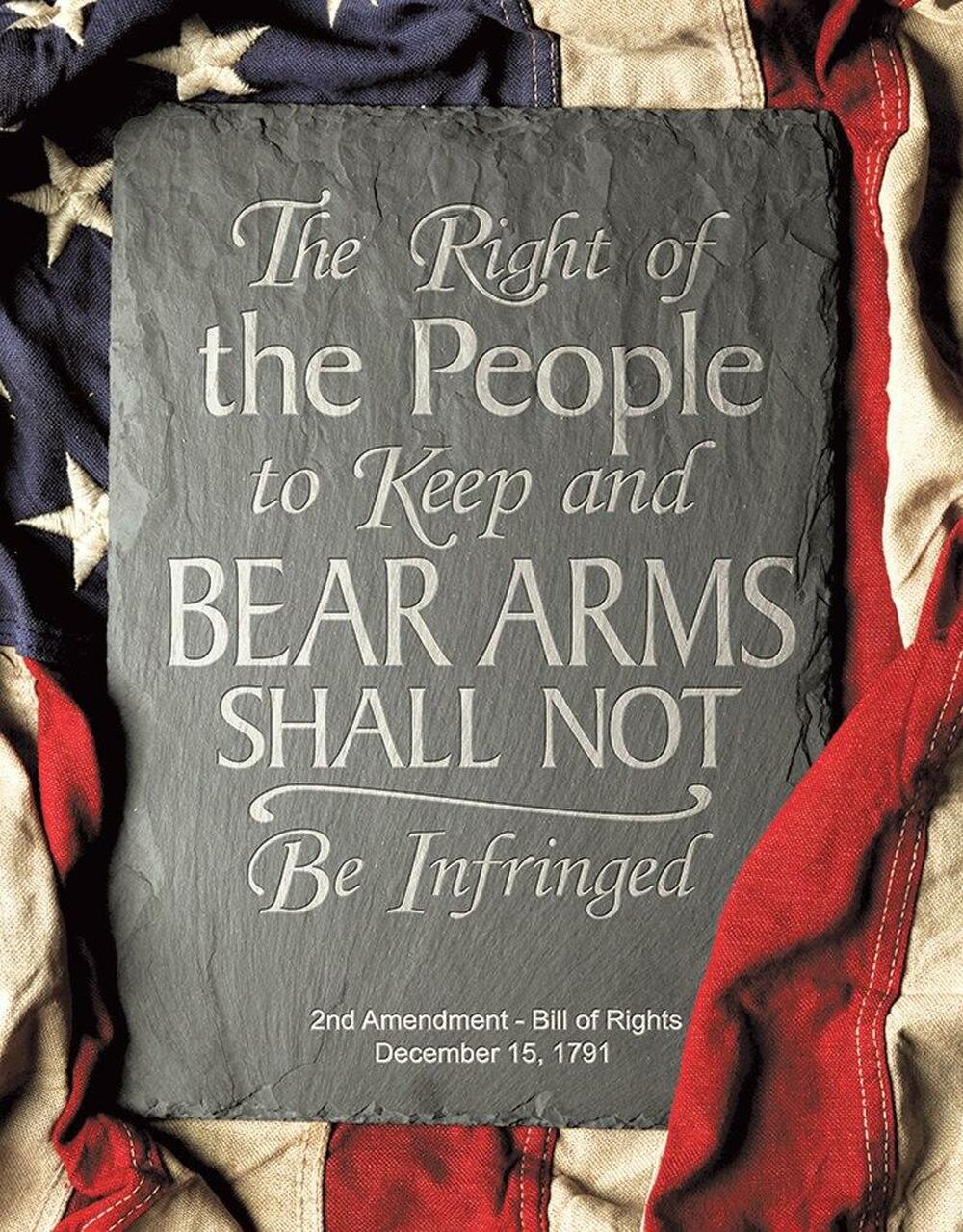 Right Of The People- 2nd Amendment Tin Sign