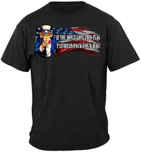 Load image into Gallery viewer, Uncle Sam Pack Your Bags Flag Design Premium Long Sleeve
