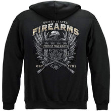 Load image into Gallery viewer, United States Fire Arms Silver Foil Premium Hoodie
