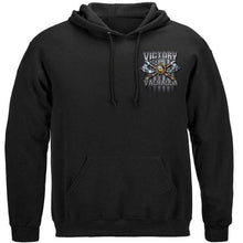 Load image into Gallery viewer, Victory Or Valhalla American Flag Freedom Come and Take it Premium Hoodie

