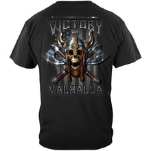 Load image into Gallery viewer, Victory Or Valhalla American Flag Freedom Come and Take it Premium Long Sleeve
