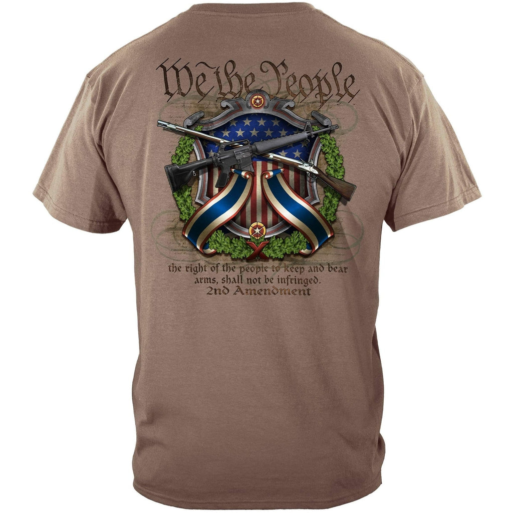We The People 2nd Amendment Crossed Arms Premium Men's T-Shirt