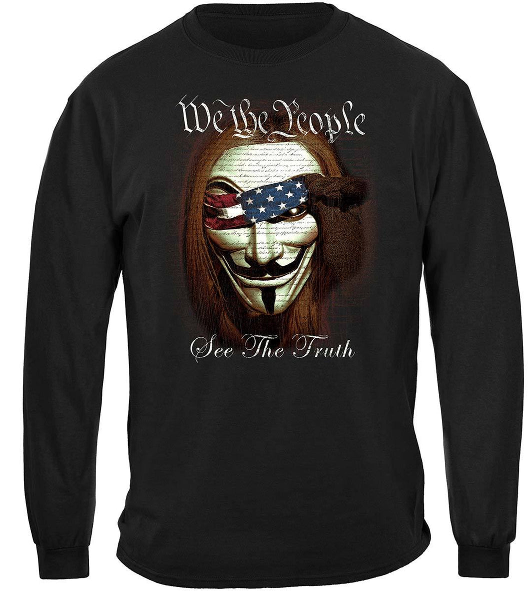 We The People See The Truth Premium Long Sleeve