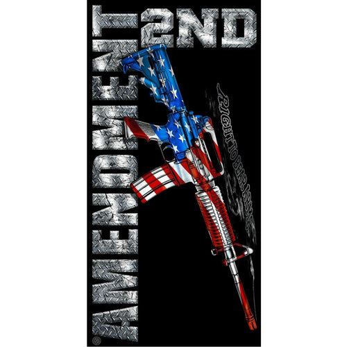 AR15 2nd Amendment Towel-Military Republic