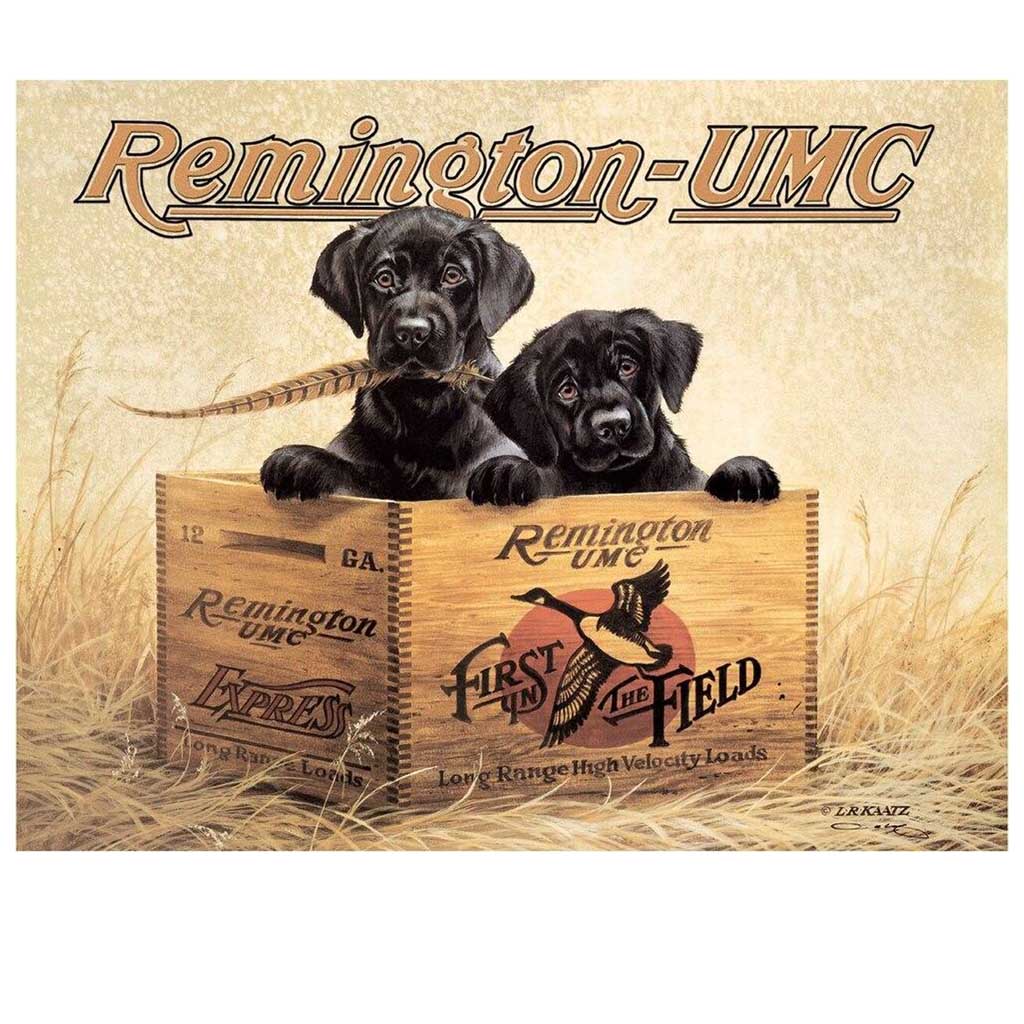 Remington Finder's Keepers Tin Sign