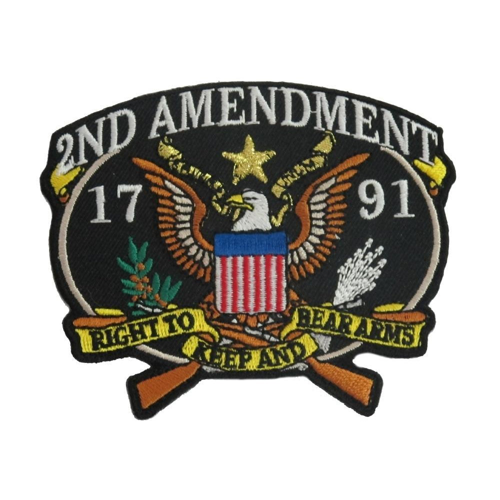US 2nd Amendment 1791 Patch- 3 1/4